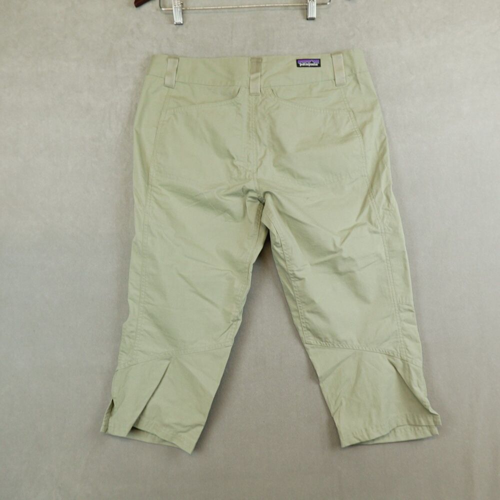 Patagonia Venga Rock Capris Womens Size 10 Beige STY83096 - Picture 9 of 10